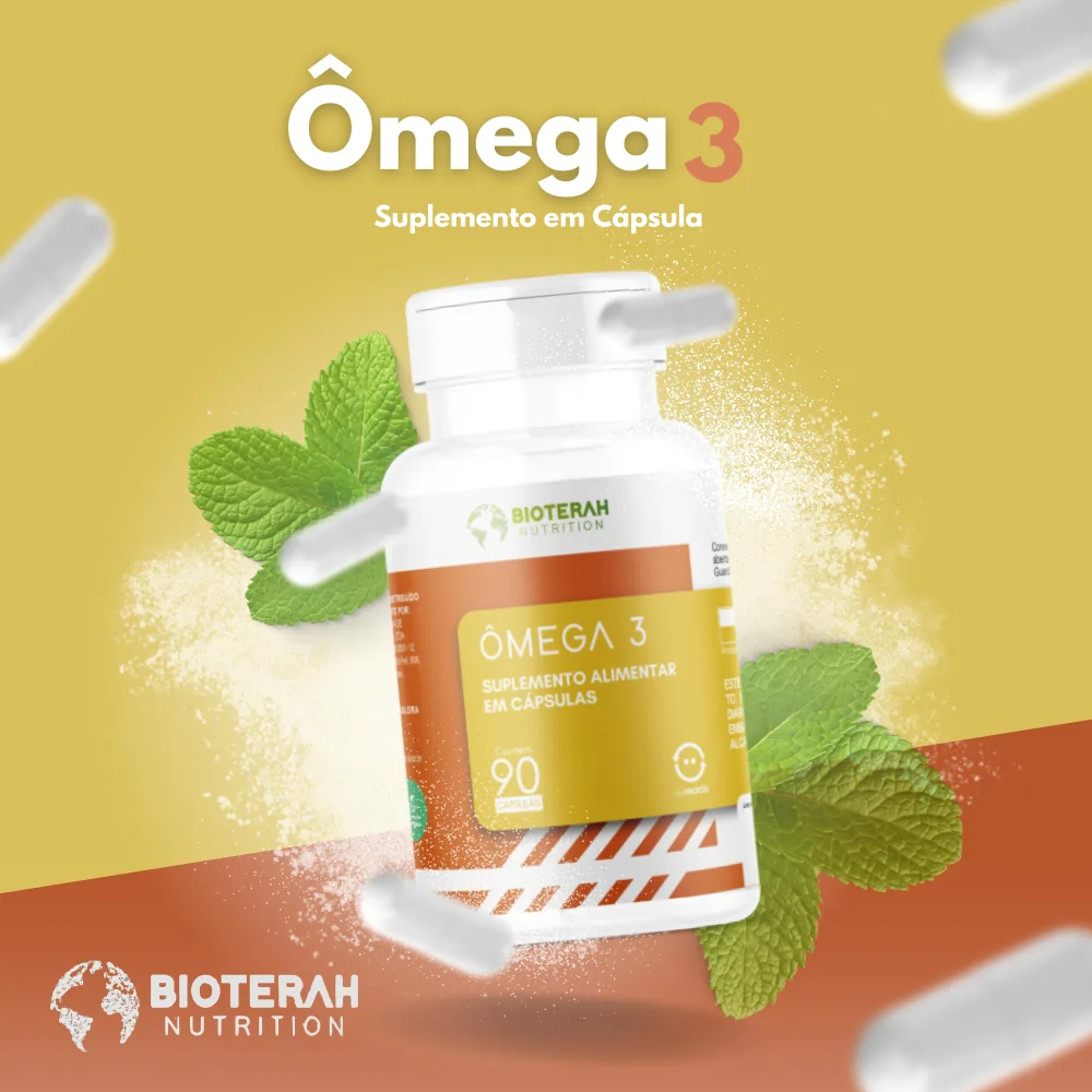 Suplemento Ômega 3 - Bioterah