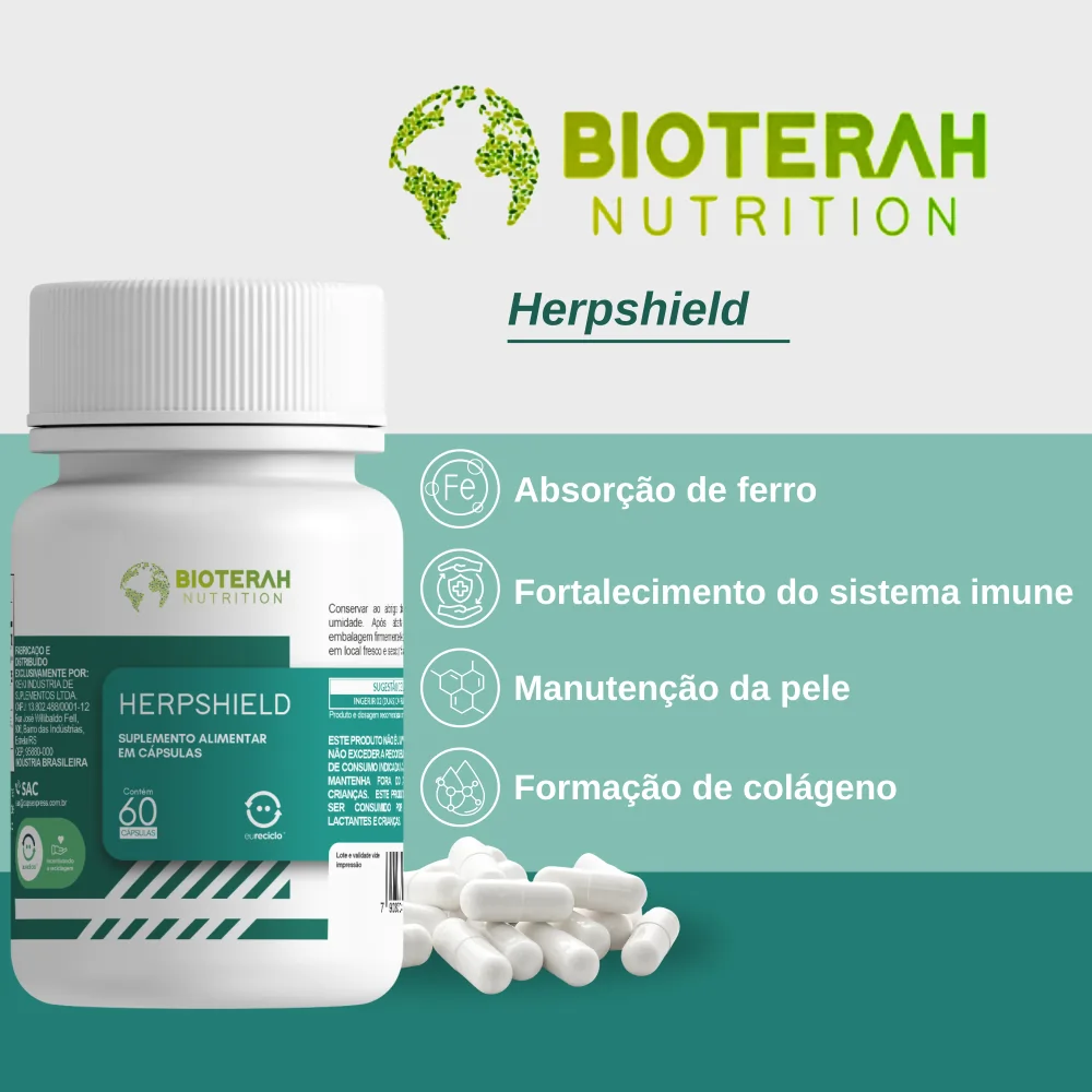 Suplemento Herpshield - Bioterah